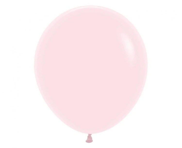 Balony Sempertex 18", Matte Pink, 25 szt.