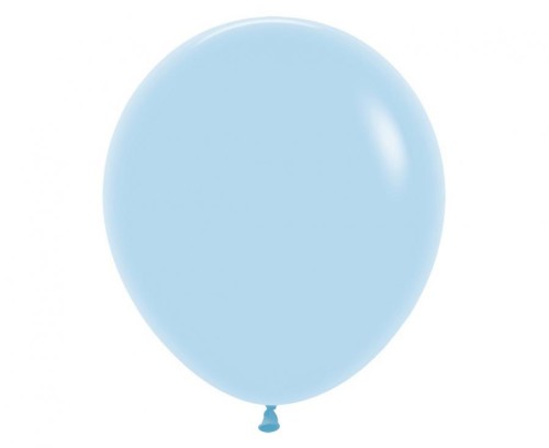 Balony Sempertex 18", Matte Blue, 25 szt.