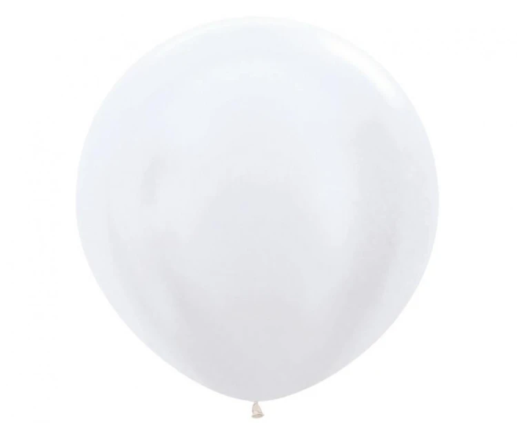 Balony Sempertex 24", Perłowobiałe, 3 szt.