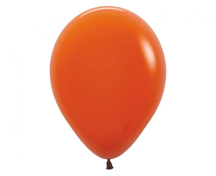 Balony Sempertex 12", Ciemnopomarańczowe, 50 szt.