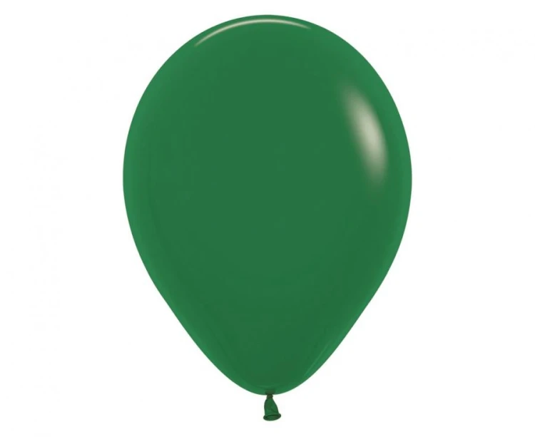 Balony Sempertex 12", Butelkowa Zieleń, 50 szt.