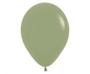 Balony Sempertex 12", Zielony Eukaliptus, 50 szt.