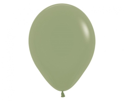 Balony Sempertex 12", Zielony Eukaliptus, 50 szt.