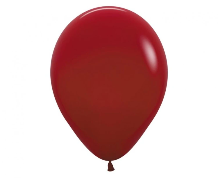 Balony Sempertex 12", Burgundowe, 50 szt.