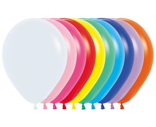 Balony Sempertex 12", Pastel Mix, 50 szt.