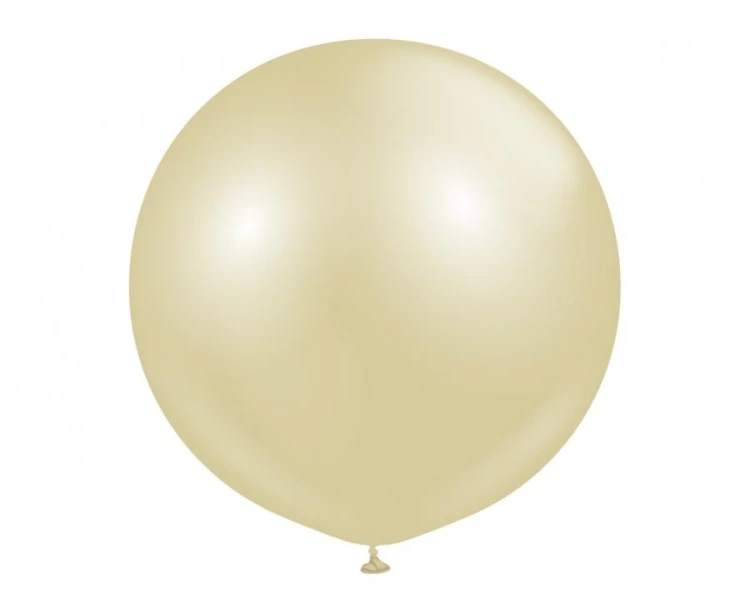 Balony Kalisan 24", aura antyczne złoto, 2 szt.