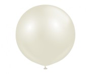 Balony Kalisan 24", aura kość słoniowa, 2 szt.