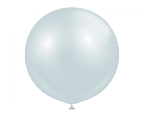 Balony Kalisan 24", aura lodowy błękit, 2 szt.