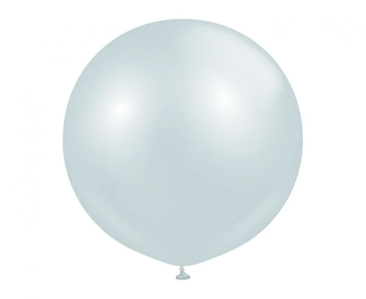 Balony Kalisan 24", aura lodowy błękit, 2 szt.