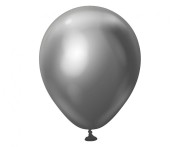 Balony Kalisan 5", mirror grafitowe, 100 szt.