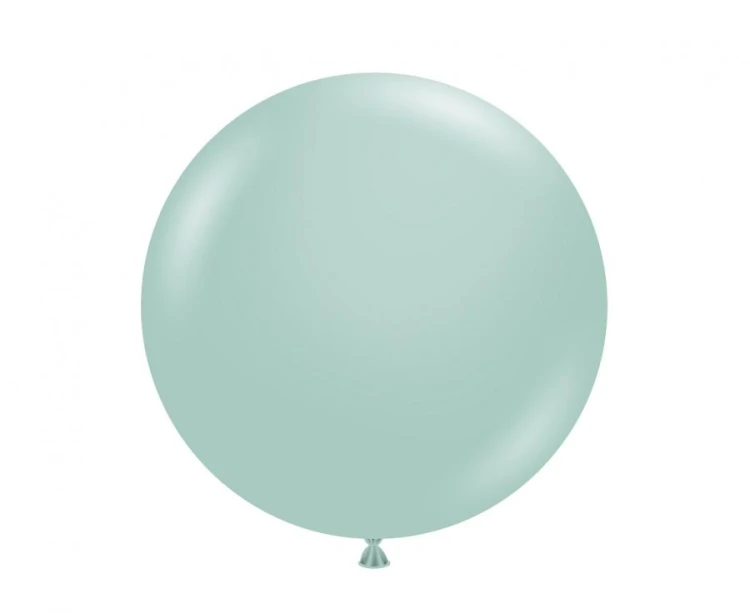 Balony Tuftex 17", pastel miętowe, 25 szt.