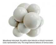 Balony Tuftex 17", pastel piaskowe, 25 szt.