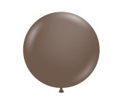 Balony Tuftex 17", pastel czekoladowe, 25 szt.