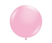 Balony Tuftex 17", pastel baby pink, 25 szt.
