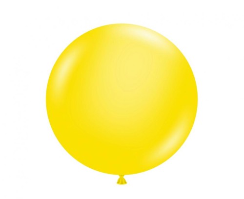 Balony Tuftex 17", pastel żółte, 25 szt.