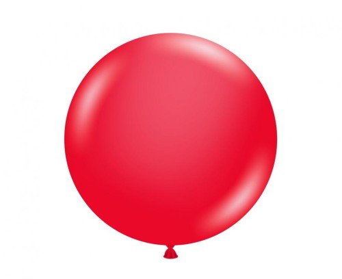 Balony Tuftex 17", pastel czerwone, 25 szt.