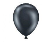Balony Tuftex 5", metalik czarne, 50 szt.