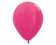Balony Sempertex 12", Metallic Fuksja, 50 szt.