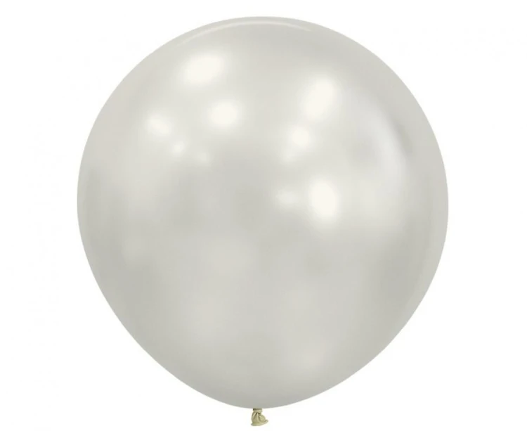 Balony Sempertex 24", Silk, Białe, 3 szt.