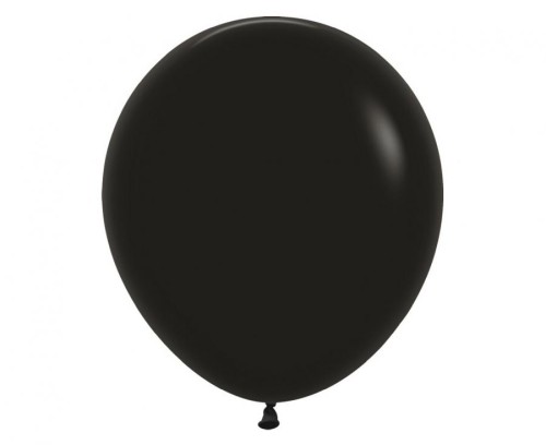 Balony Sempertex 18", Czarne, 25 szt.
