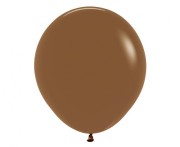 Balony Sempertex 18", Kawowe, 25 szt.