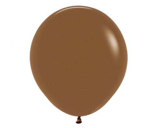 Balony Sempertex 18", Kawowe, 25 szt.