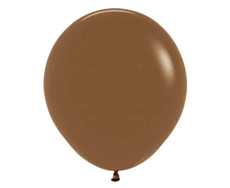 Balony Sempertex 18", Kawowe, 25 szt.