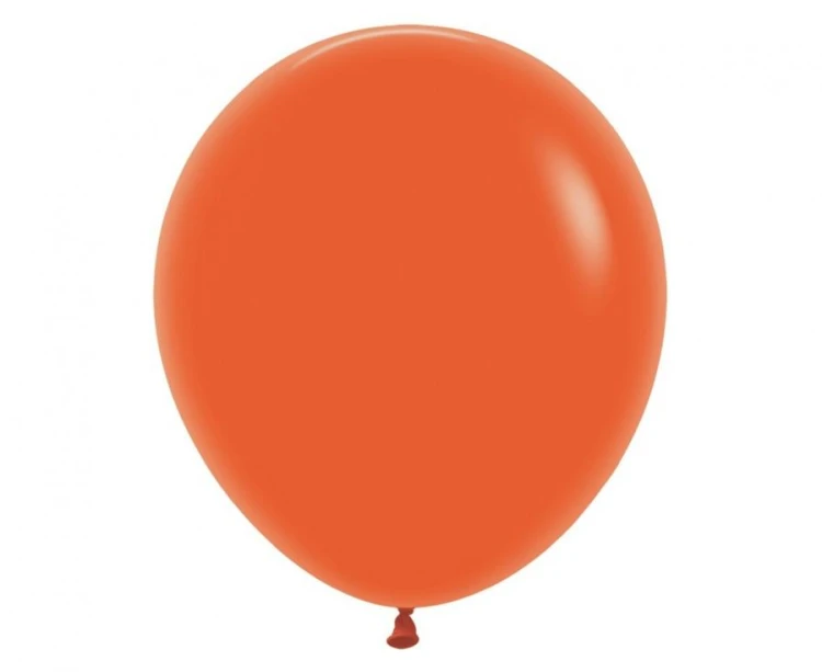 Balony Sempertex 18", Pomarańczowe, 25 szt.