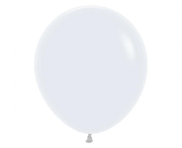 Balony Sempertex 18", Białe, 25 szt.