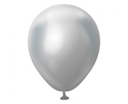 Balony 5" Mirror Silver , 100 szt.