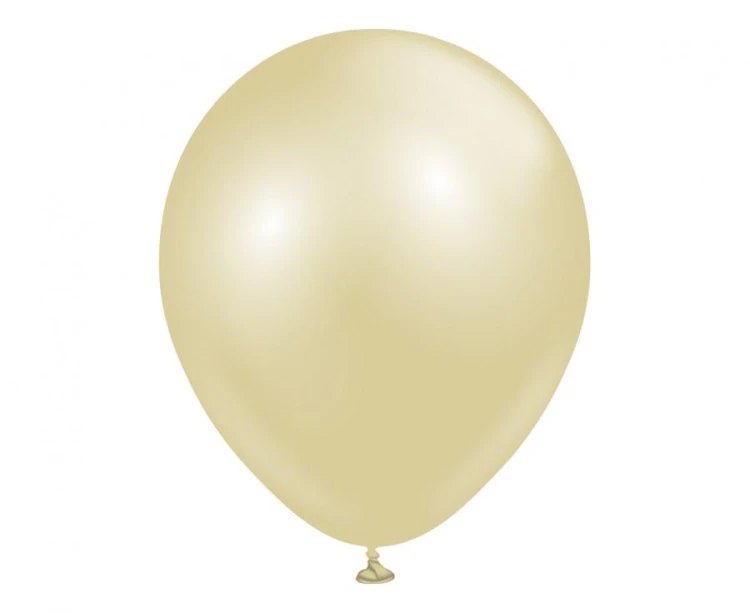 Balony Kalisan 5", aura antyczne złoto, 50 szt.