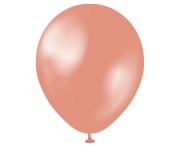 Balony Kalisan 11", metalik różowo-złote, 50 szt.