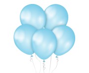 Balony Kalisan 11", perłowe błękitne, 50 szt.