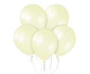 Balony Kalisan 11", perłowe cytrynowe, 50 szt.