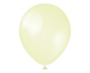 Balony Kalisan 11", perłowe cytrynowe, 50 szt.