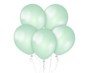 Balony Kalisan 11", perłowe zielone, 50 szt.