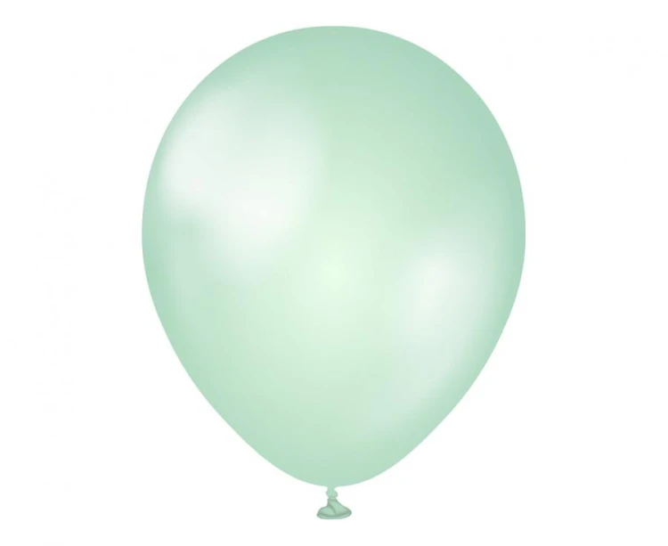 Balony Kalisan 11", perłowe zielone, 50 szt.