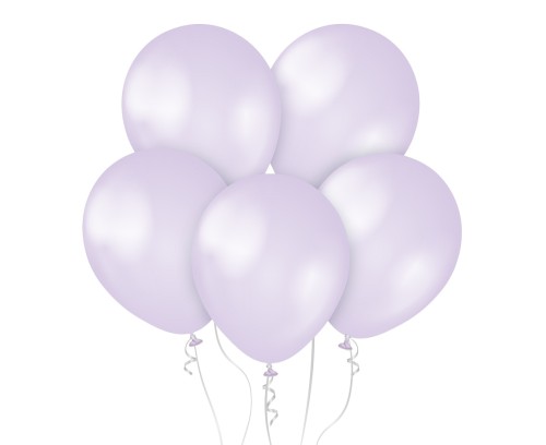 Balony Kalisan 11", perłowe liliowe, 50 szt.