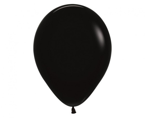Balony Sempertex 12", Czarne, 50 szt.