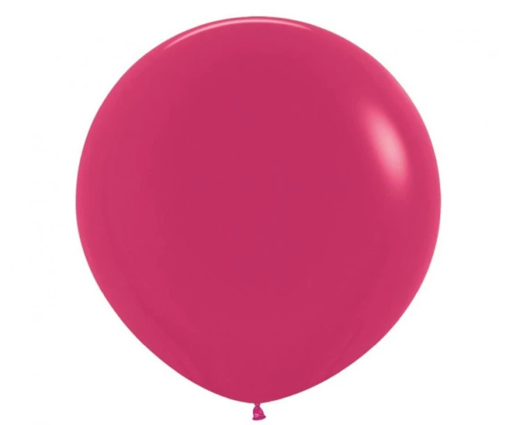 Balony Sempertex 24", Malinowe, 3 szt.