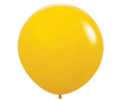 Balony Sempertex 24", Miodowo-żółte, 3 szt.