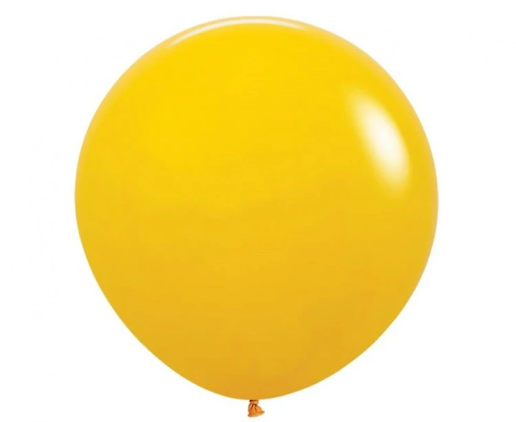 Balony Sempertex 24", Miodowo-żółte, 3 szt.