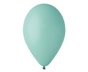 Balony miętowe pastelowe 30 cm - zestaw 100 sztuk Tiffany