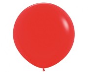 Balony Sempertex 24", Czerwone, 3 szt.