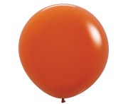 Balony Sempertex 24", Ciemnopomarańczowe, 3 szt.