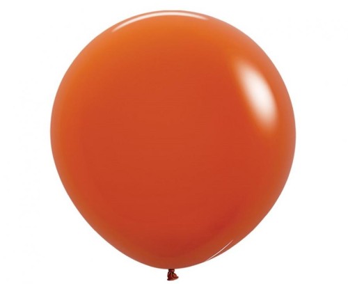 Balony Sempertex 24", Ciemnopomarańczowe, 3 szt.