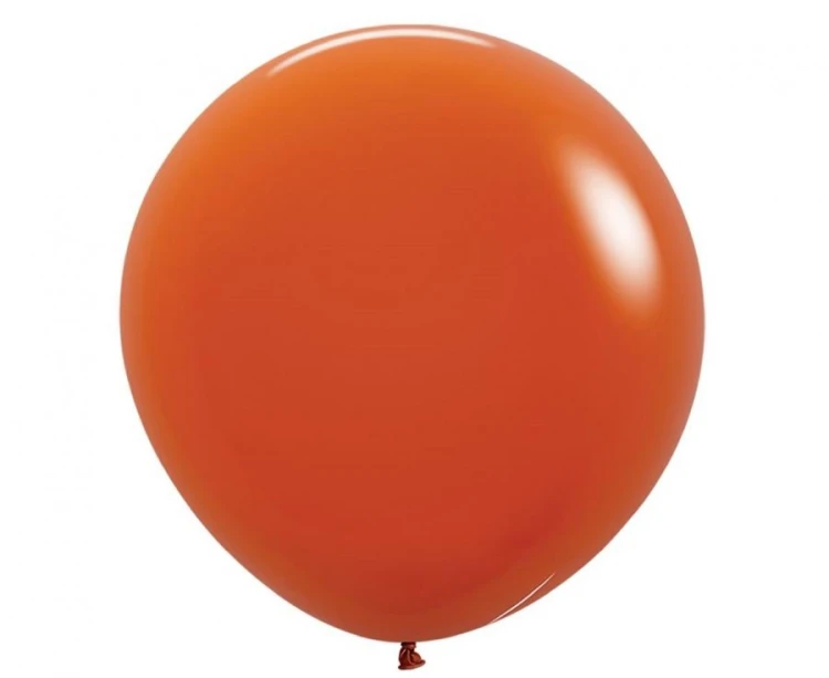 Balony Sempertex 24", Ciemnopomarańczowe, 3 szt.