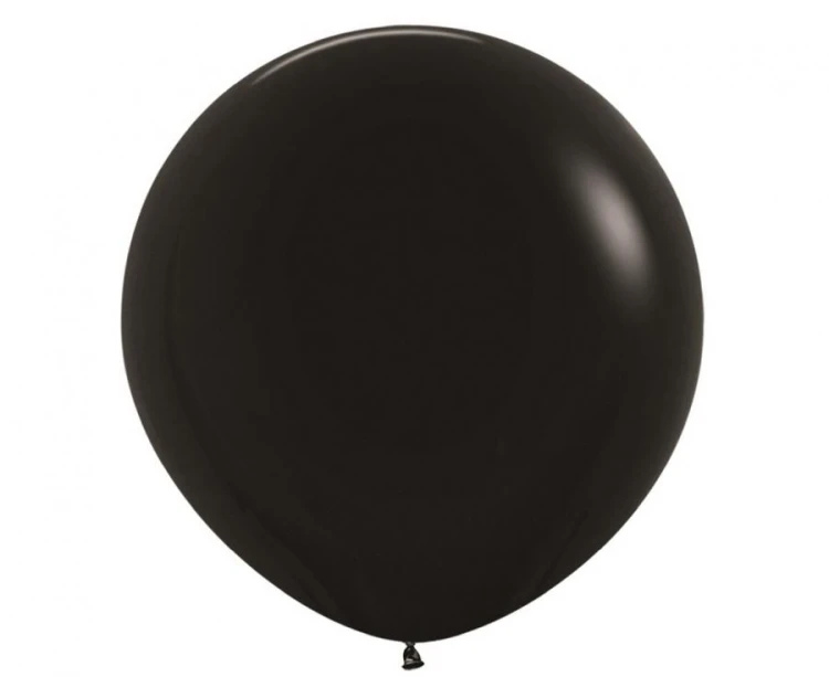 Balony Sempertex 24", Czarne, 3 szt.