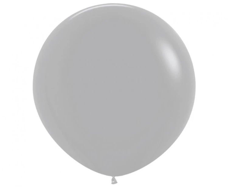Balony Sempertex 24", Szare, 3 szt.
