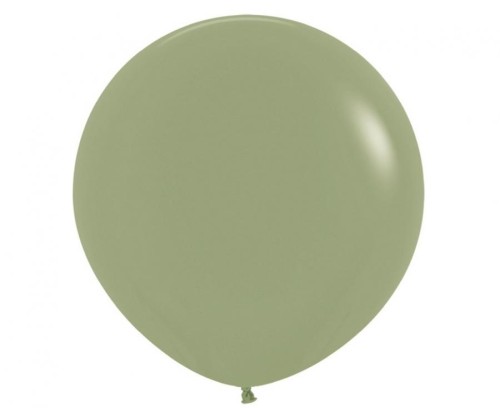 Balony Sempertex 24", Zielony Eukaliptus, 3 szt.